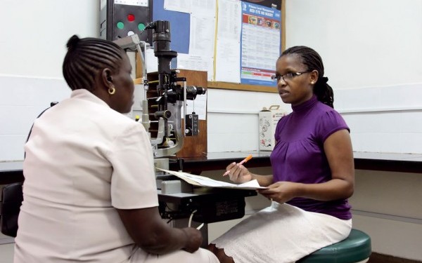Patients with open-angle glaucoma need our support in order to understand how they can help prevent further sight loss from this life-long disease. TANZANIA. © Heiko Philippin